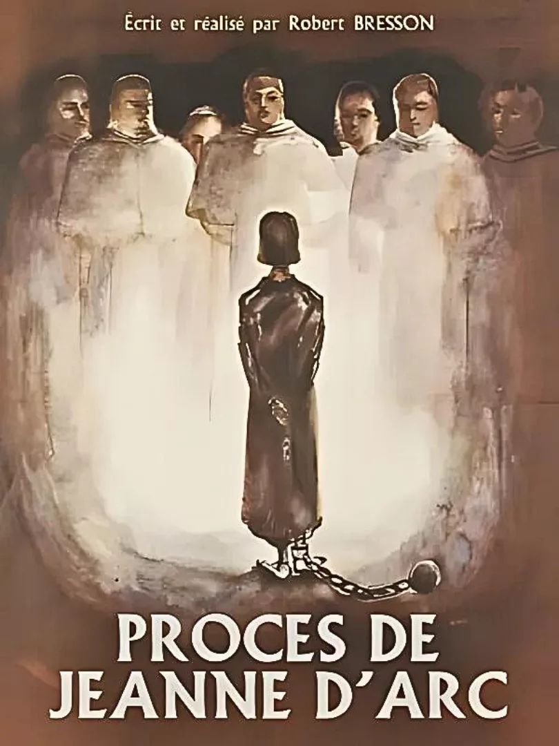 Affiche Le Procès de Jeanne d'Arc
