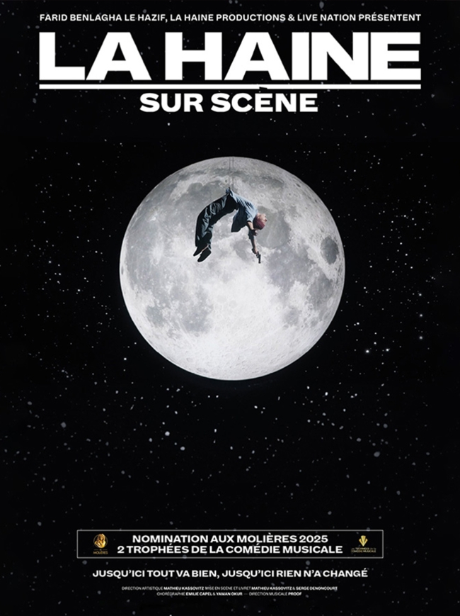 La Haine sur Scène– Jusqu’ici rien n’a changé (affiche du spectacle)